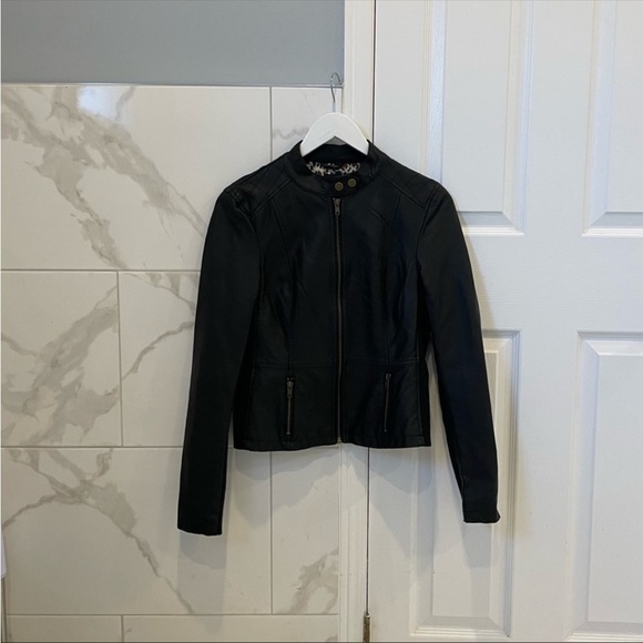 B2B Faux Leather Jacket - Picture 7 of 8